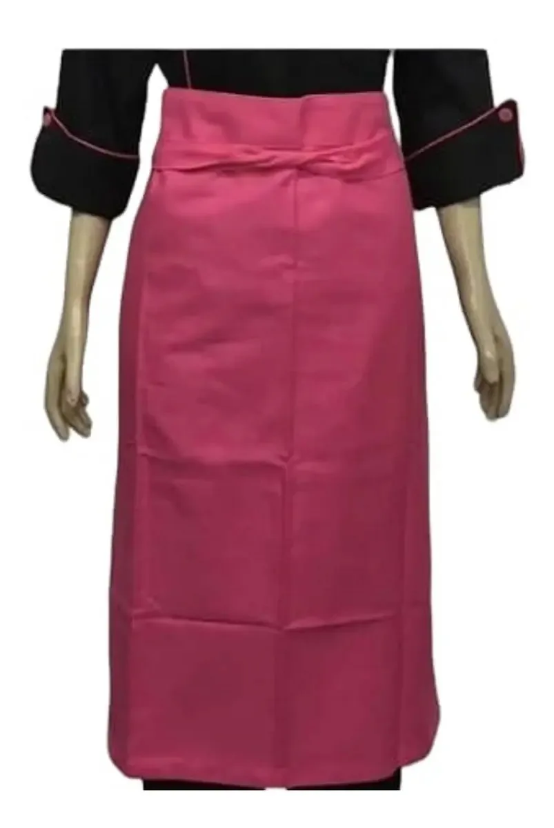 Avental De Cintura Gastronomia Chef Cozinha Saiao Padaria Cor Pink