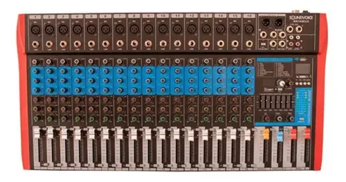Console Soundvoice Ms162 Mesa De Som 16 Canais
