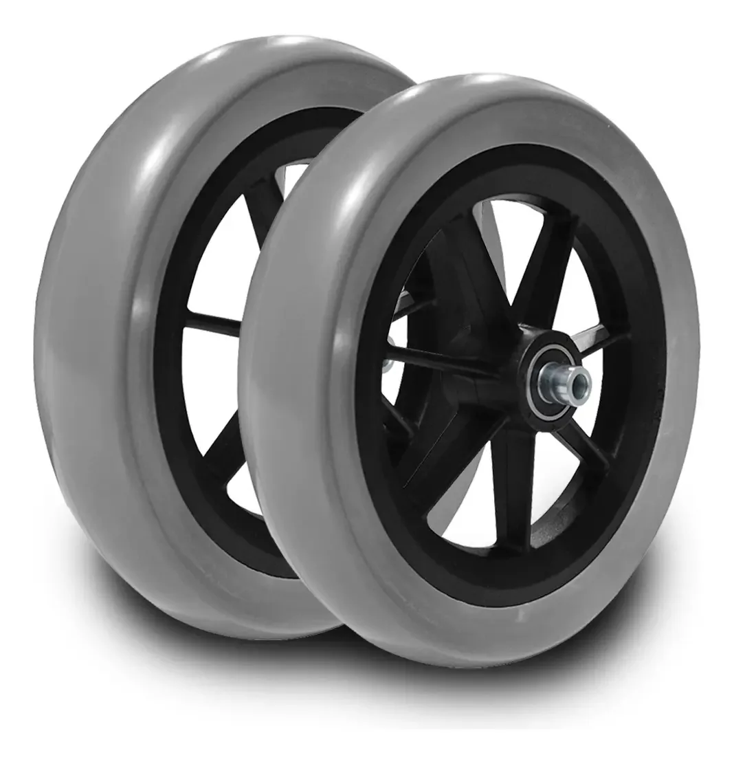 Par de Rodas Ottobock Aro 8 Dianteira para Cadeira de Rodas 200x30