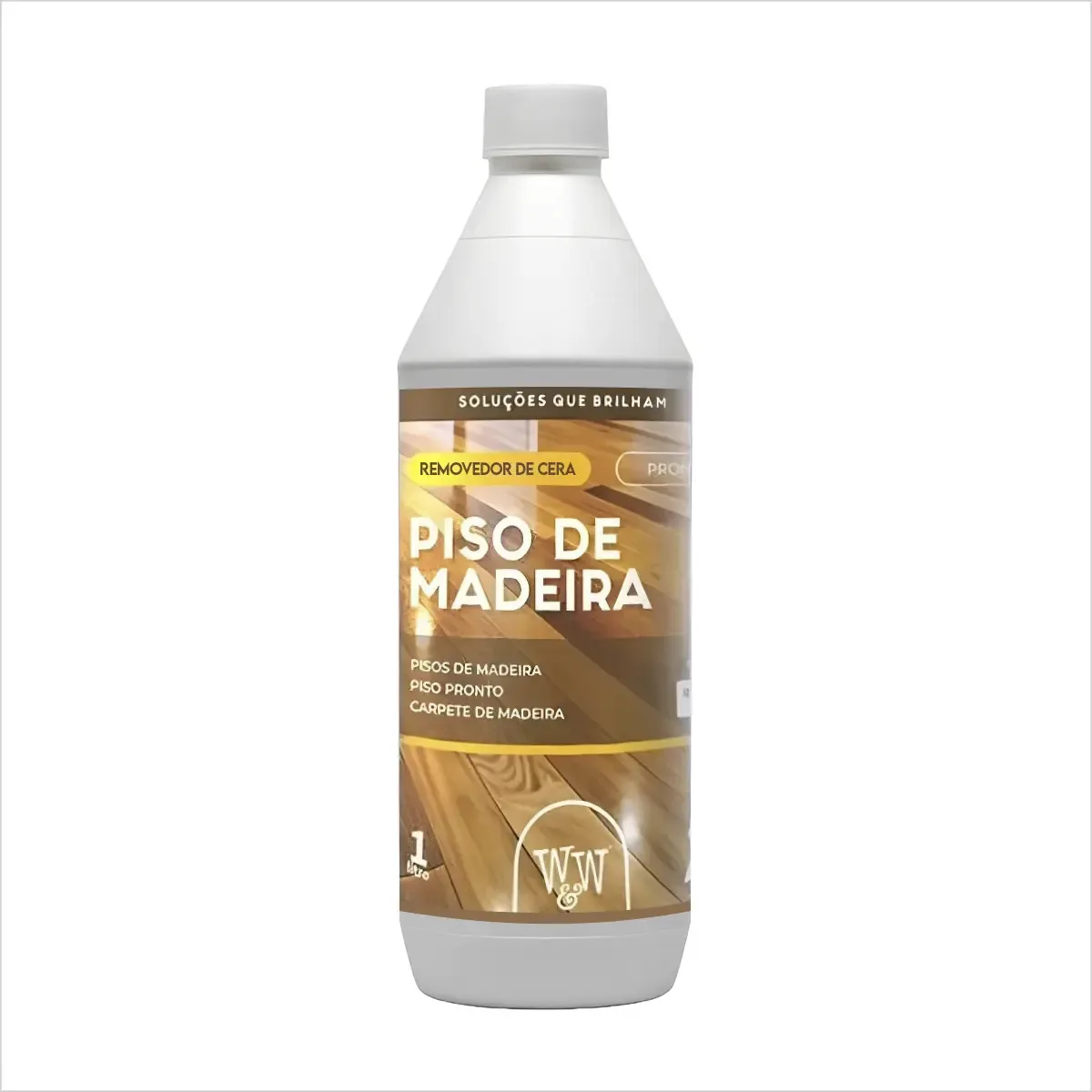 Removedor De Ceras E Sujeiras Concentrado 1l W&w Madeira