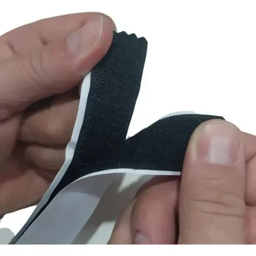 Fita Fixadora 25mm Fecho De Contato Adesivo Macho Fêmea 3 Metros