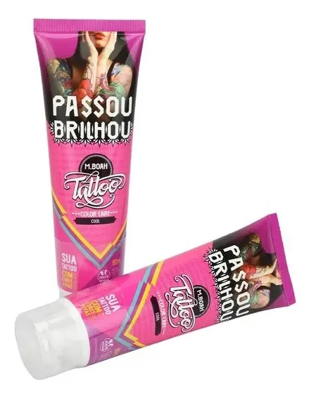 Hidratante Para Tatuagem Color Care 80ml M.Boah - Cool
