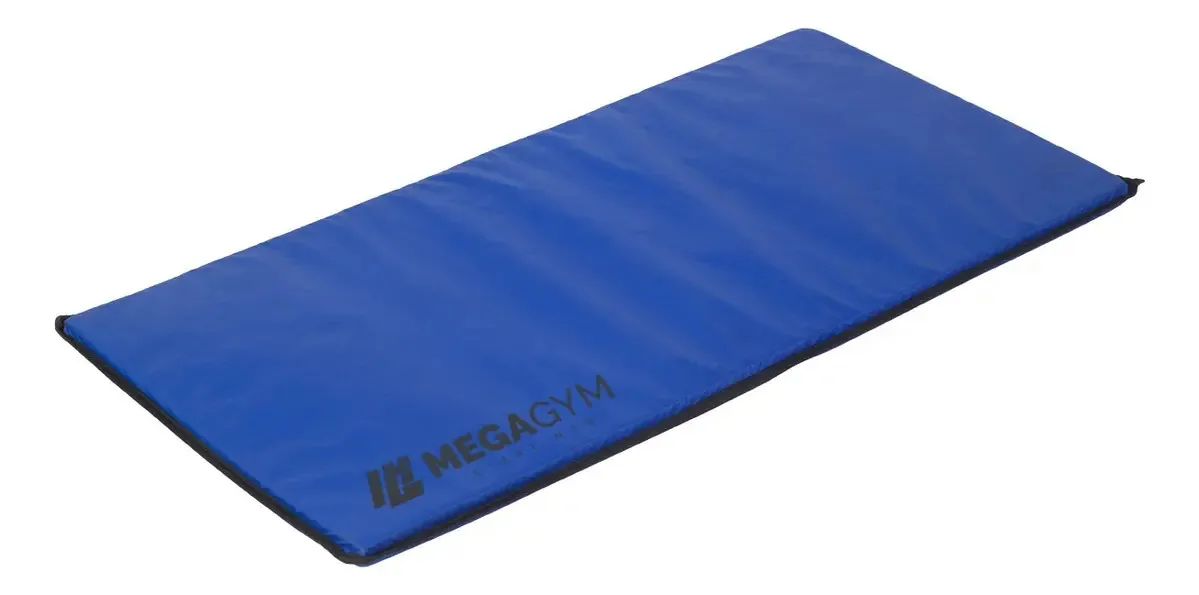 Colchonete De Academia 100cm X 50cm X3cm Tapete Treino Pilates E Funcional Yoga Cor Azul