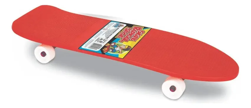 Skate Radical Infantil Style Vermelho - Lugo Rsl026