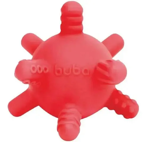 Mordedor Bolinha Multitexturas Rosa Buba para Bebês