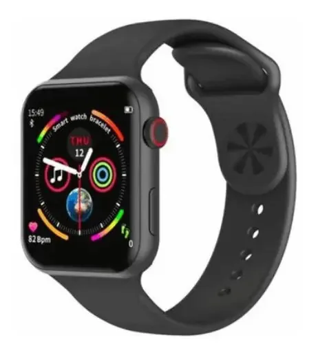 Iwo Smartwatch W34s Iwo Preto Troca Pulseira