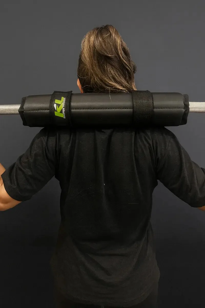 Protetor Para Barra Profissional Agachamento Musculação Cor Preto