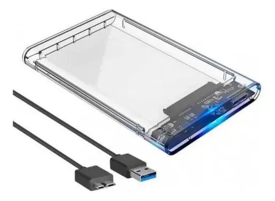 Case Externo Kup USB 3.0 Para HD/SSD 2,5'' Compatível PC/Console SATA