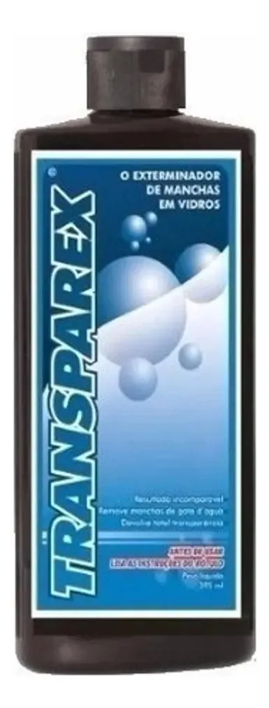 Exterminador De Manchas Vidros Casa Carro Transparex 385ml
