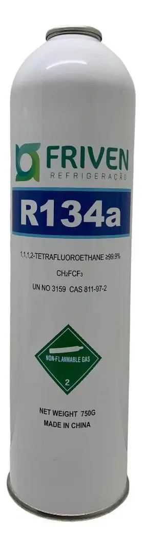 Gás Refrigerante R134a 750g Friven