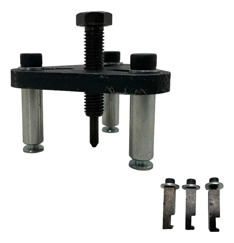 Saca Espelho Auto Parts Metal 3 Garras CVC com Parafusos Extratores