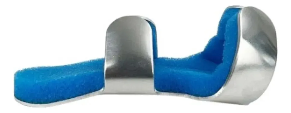 Tala de dedo ofuscante, cor azul, tamanho M