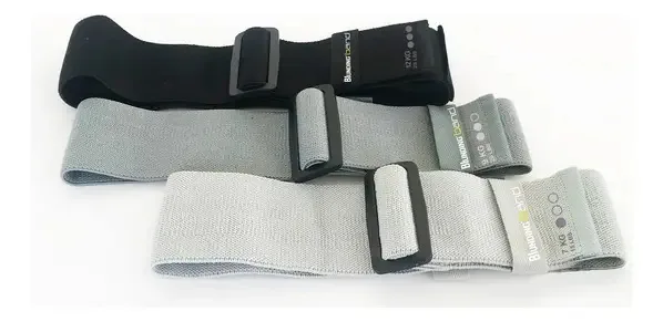 Conjunto de faixas premium para pernas e quadris