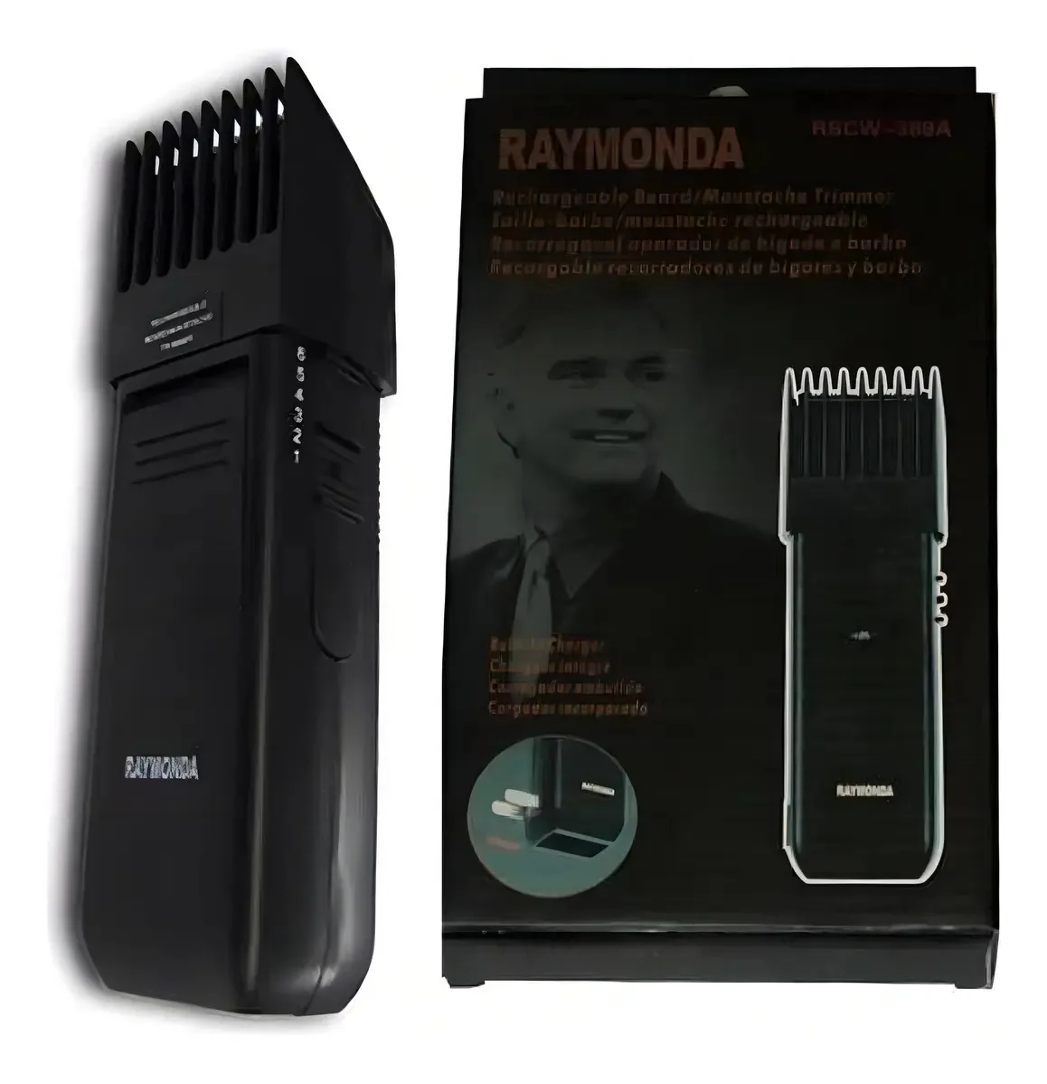 Kit 2 Máquina Corta Cabelo Fazer Pezinho Recarregável