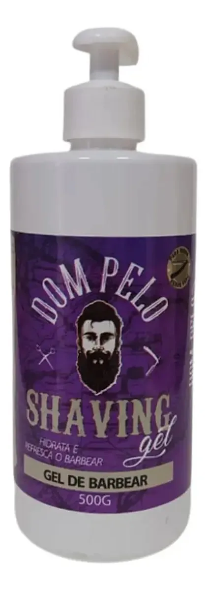 Shaving Refrescante Para Barbear Dom Pelo 500ml