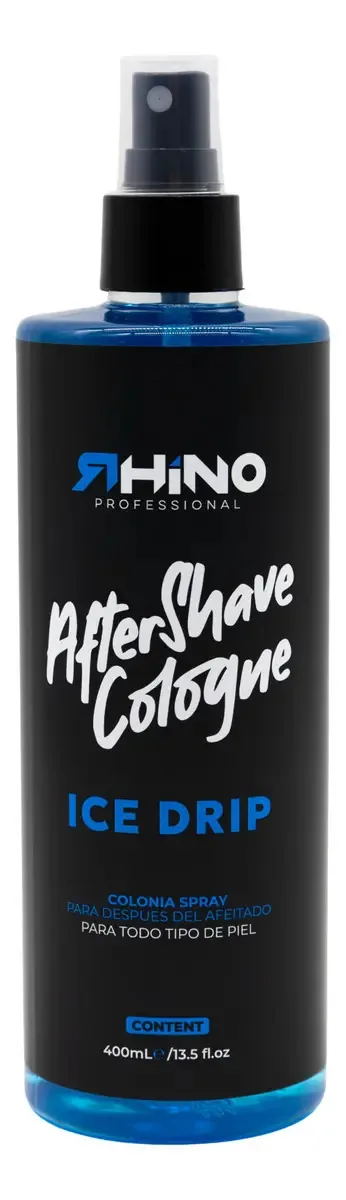 Água de Colônia Pós-Barba Rhino Ice Drip 400ml