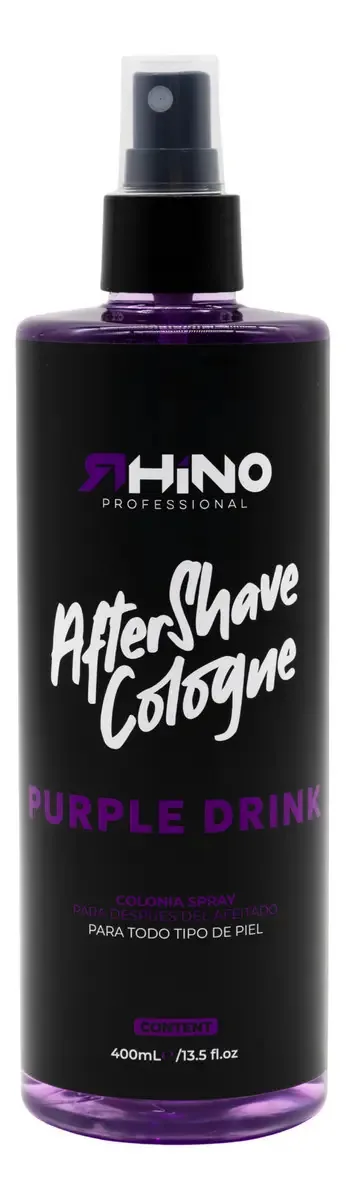 Colônia Pós-Barba Rhino Drink Roxo 400ml