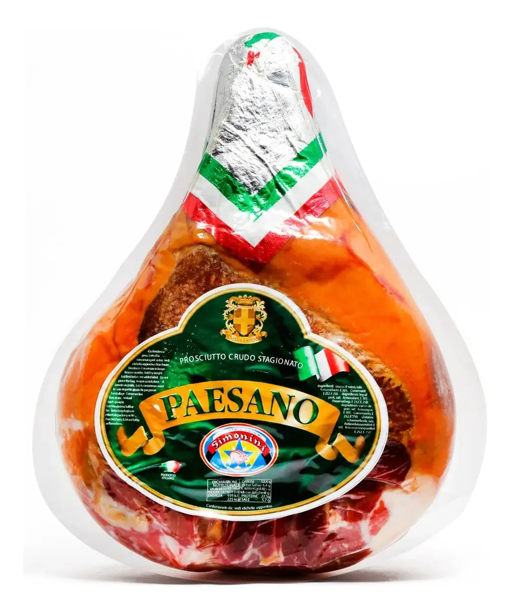 Presunto Cru Parma Italiano Sem Osso Paesano