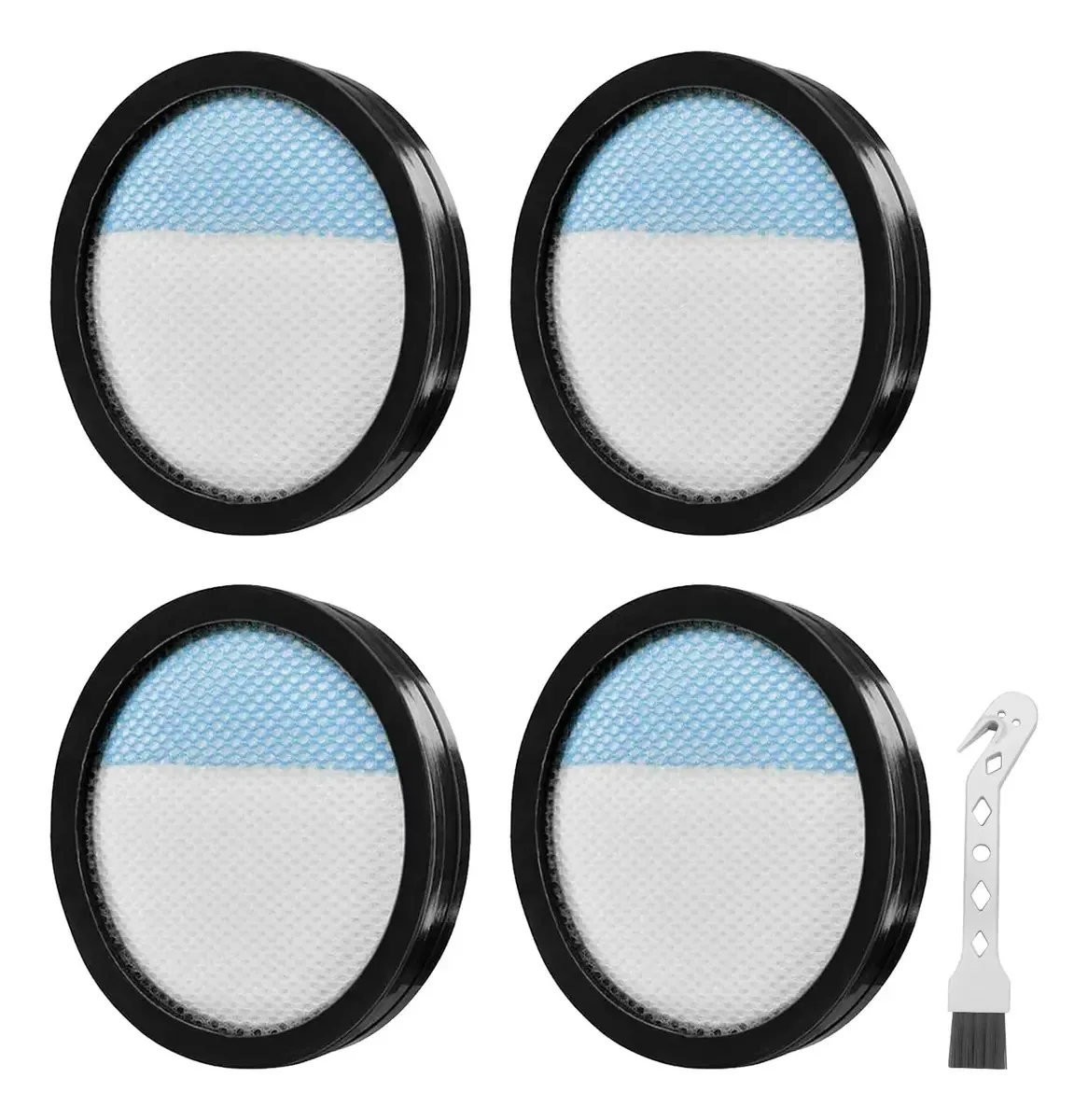 Peças de reposição de 4 filtros 18v One Ryobi Aspirador sem fio