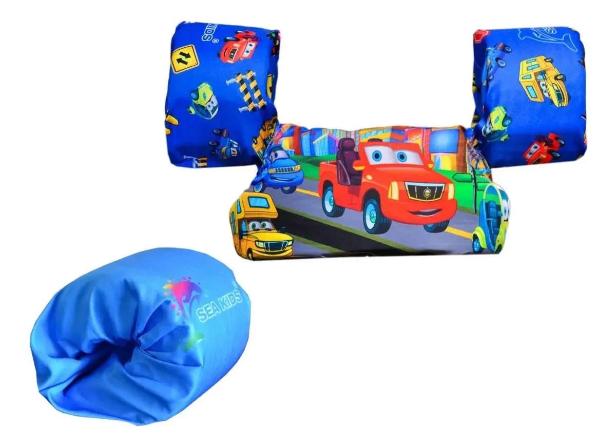 Boia Colete Salva-vidas Infantil Masculino Com Boia Auxilia