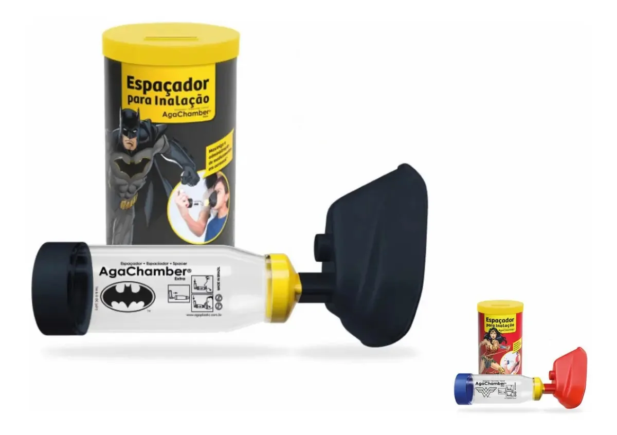 Espaçador De Medicamento Aerosol Infantil Inalação Criança