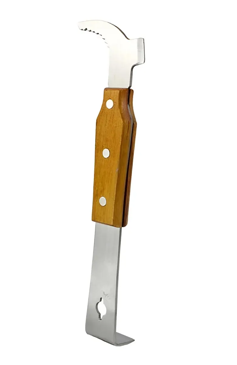 Formão Apicultura Arboretho Aço Inox Cabo Madeira 25,5cm