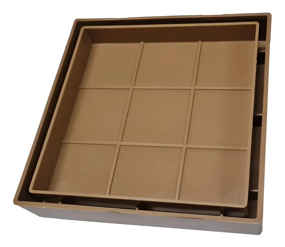 2 Ralos Invisivel Oculto Imediata 6 Cores Cor Marrom-claro