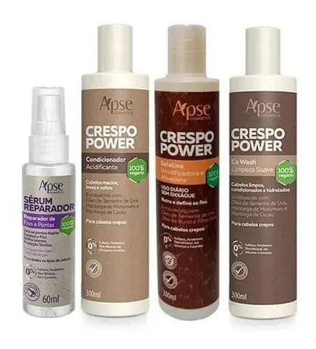 Apse Crespo Power Co Wash E Cond E Gelatina E Rep De Pontas