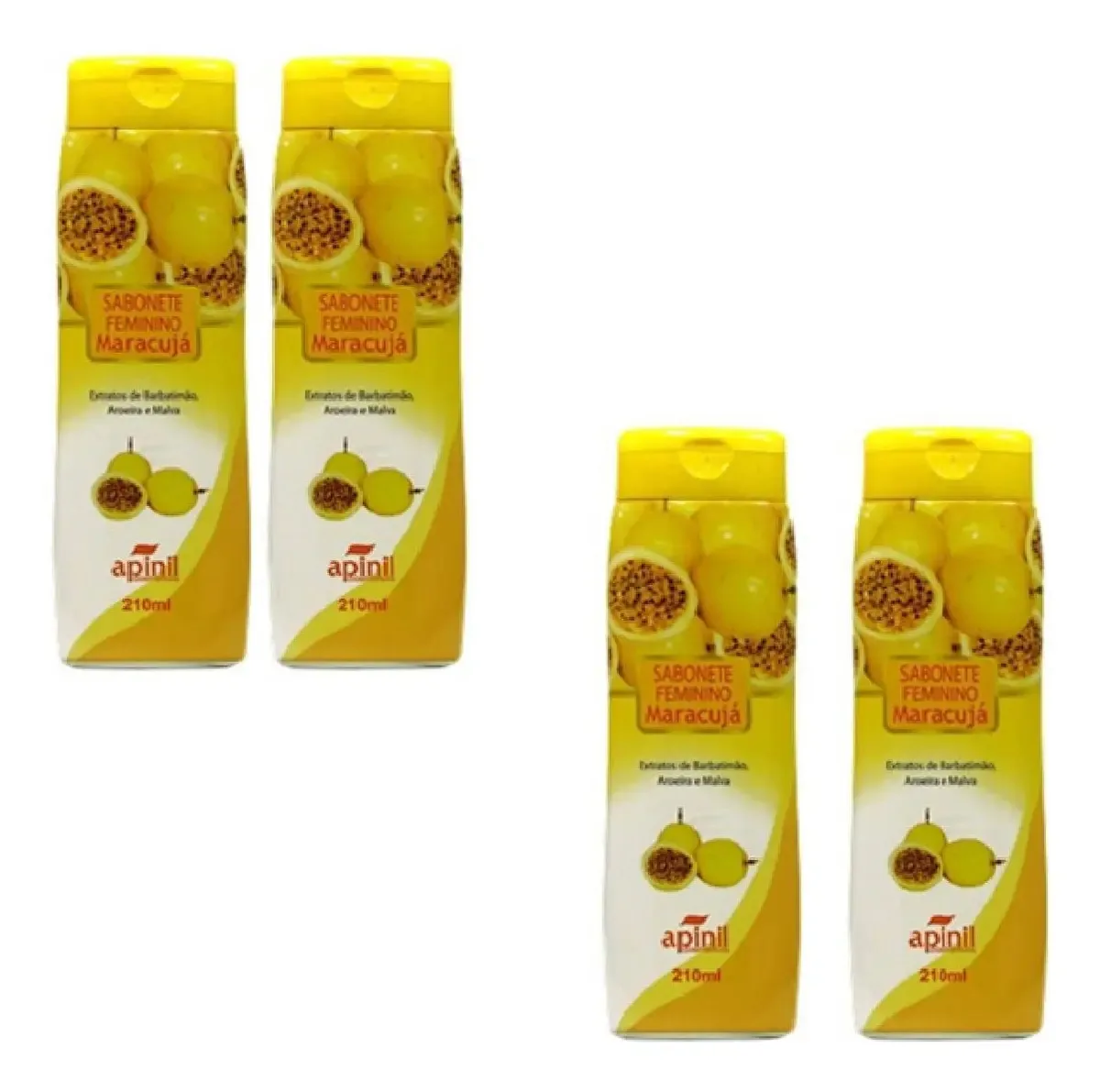 Kit 24 Sabonetes Intimo Maracuja Apinil 210ml
