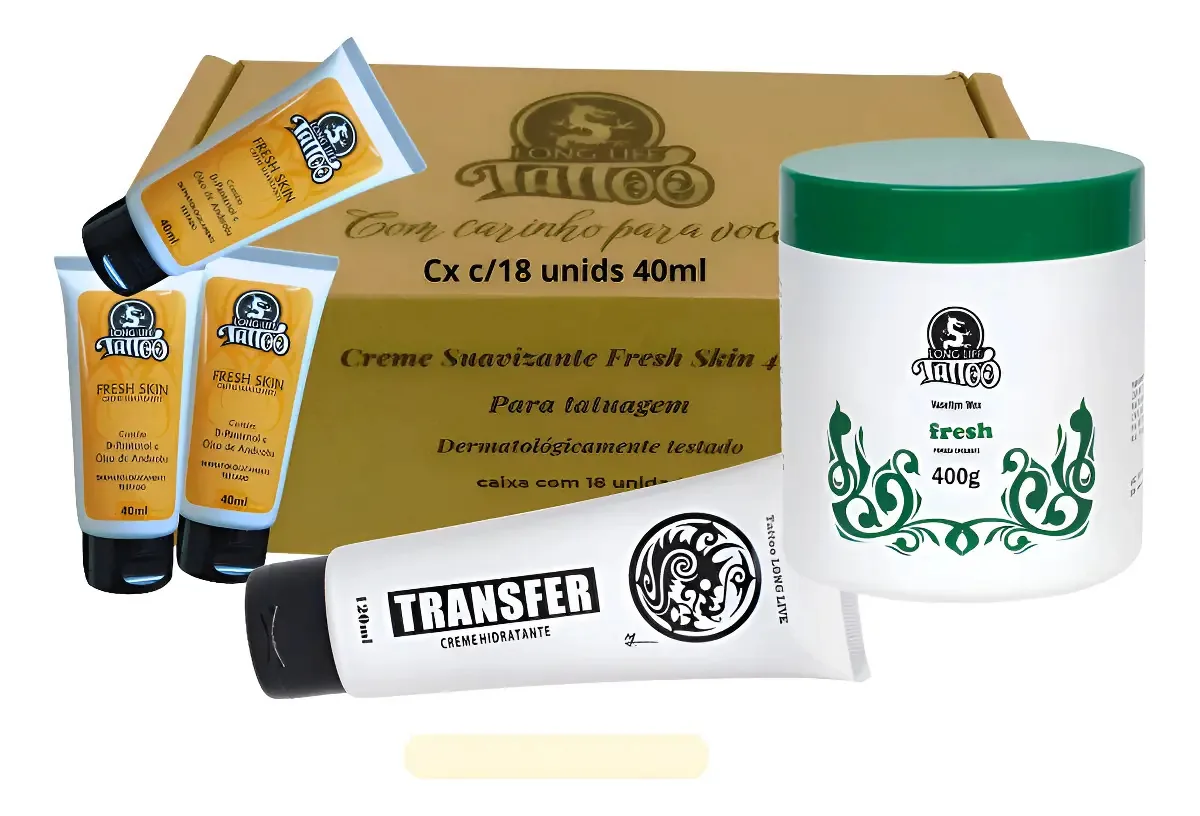 Creme Regenerador 18 Unids + Vaselina Fresh + Transfer Creme