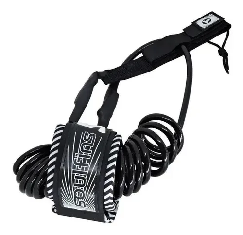 Cordinha Leash Espiral Prancha Sup Standup Padlle Surf
