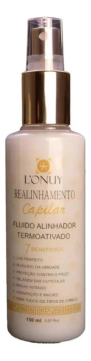 Creme Capilar De Alinhamento E Balanceamento 7x1 Lonuy 150ml