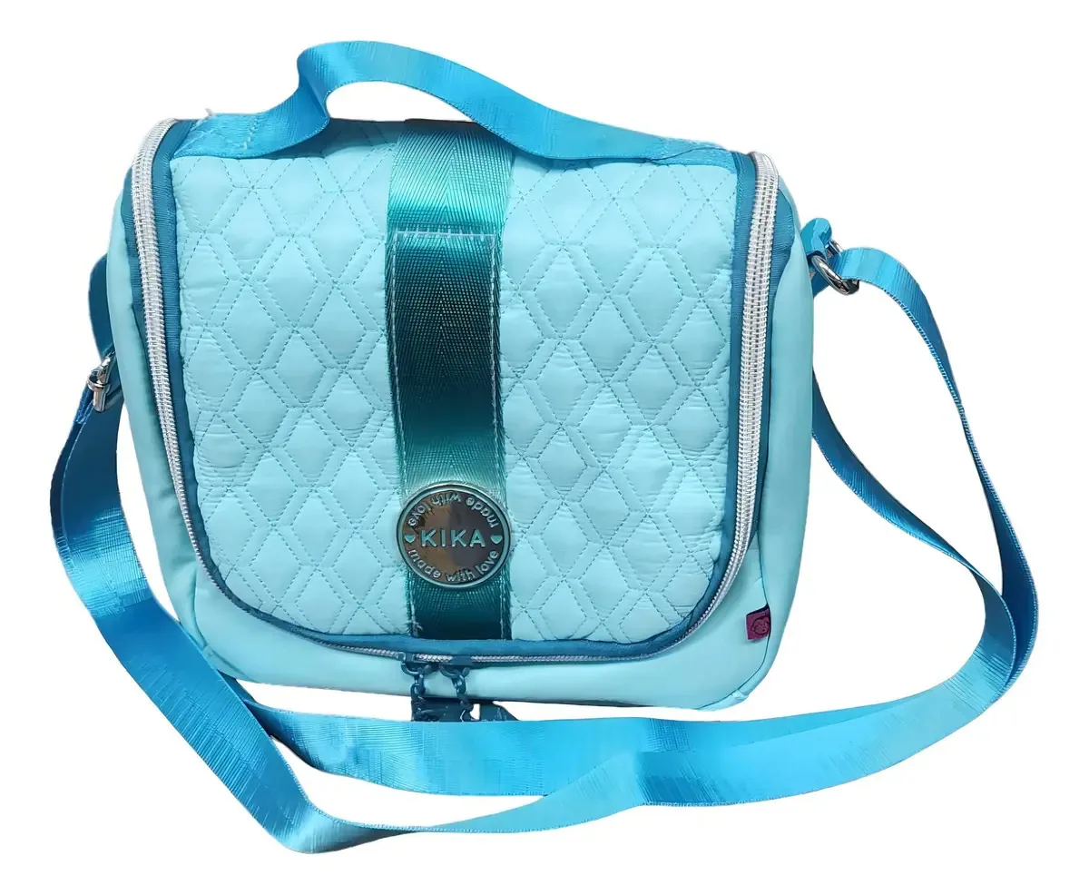 Lancheiras 360 Online Lancheira Bolsa Térmica Kika Liso Cor Verde - 20cm X 10cm