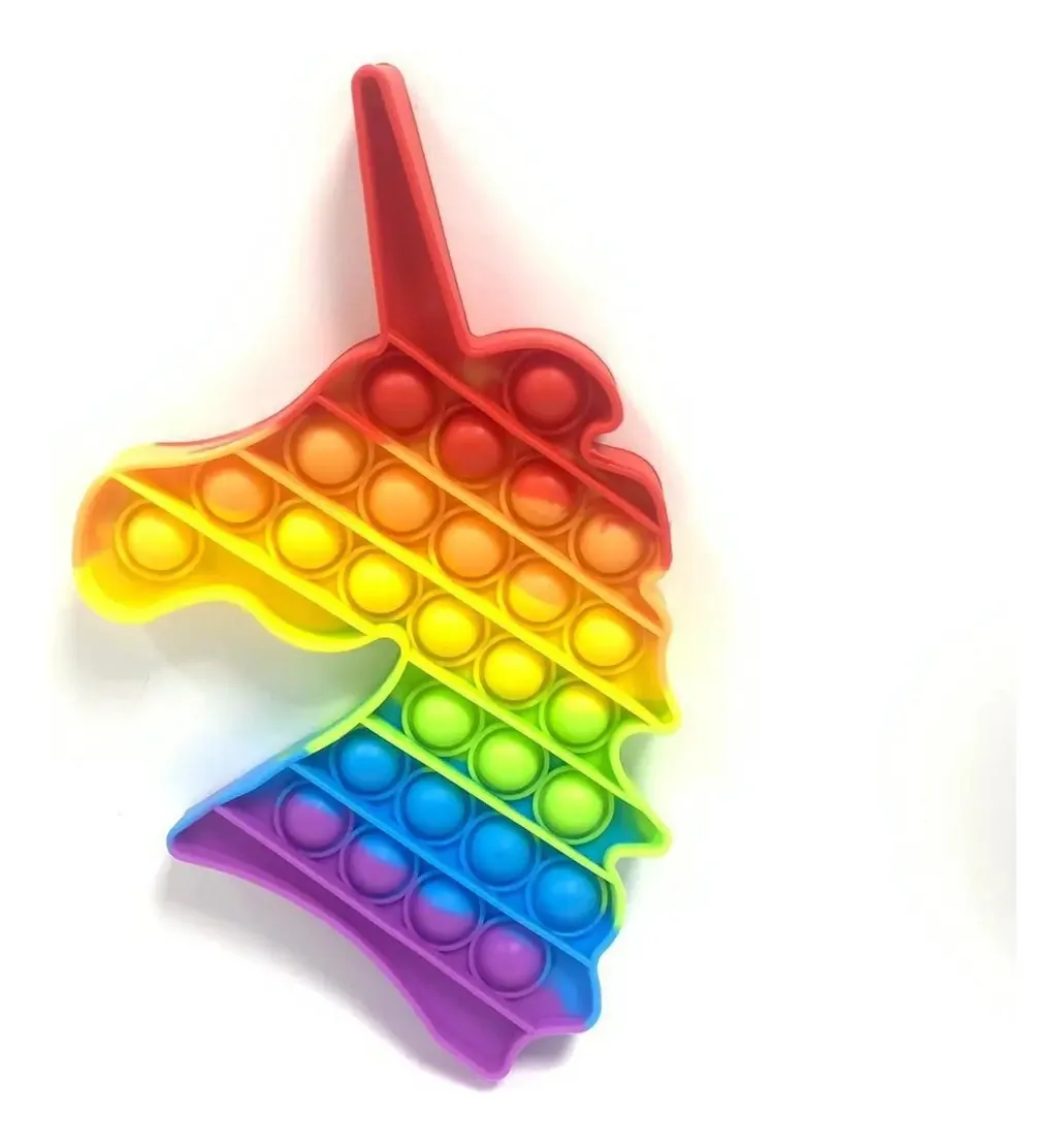 Jogo Pop It Fidget Toy Colorido Open