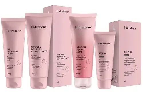 Kit Profunda Limpeza E Revitalização Facial + Retinol Tipo De Pele Madura
