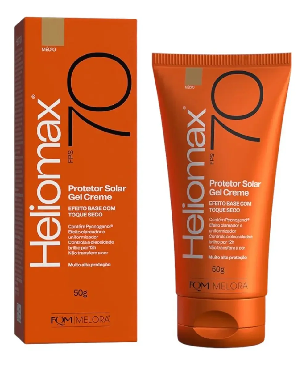 Heliomax Fps 70 Médio 50g Alta Proteção Solar Val 06.2025