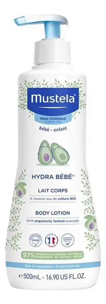 Mustela Hydra Bebê Com Abacate Orgânico 500ml
