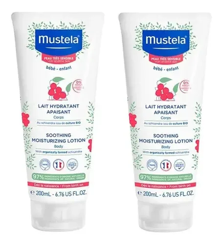 Kit 2 Hidratante Calmante Pele Muito Sensível Mustela