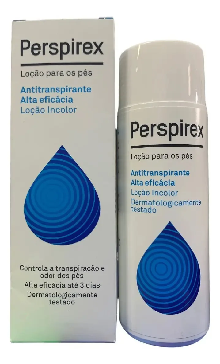 Antiperspirante Loção Para Os Pés Perspirex 100ml