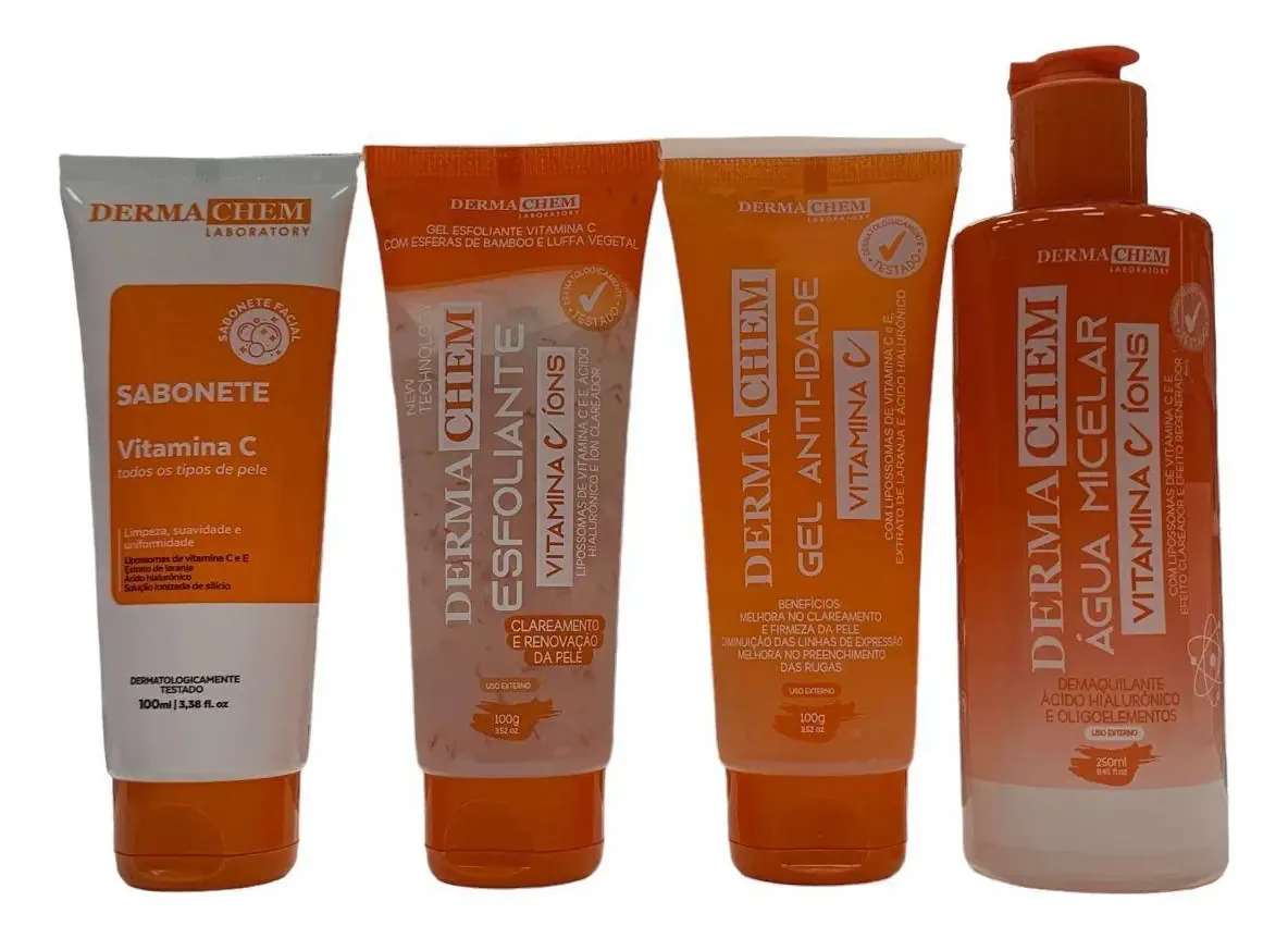 Kit Dermachem Vitamina C 4 Produtos