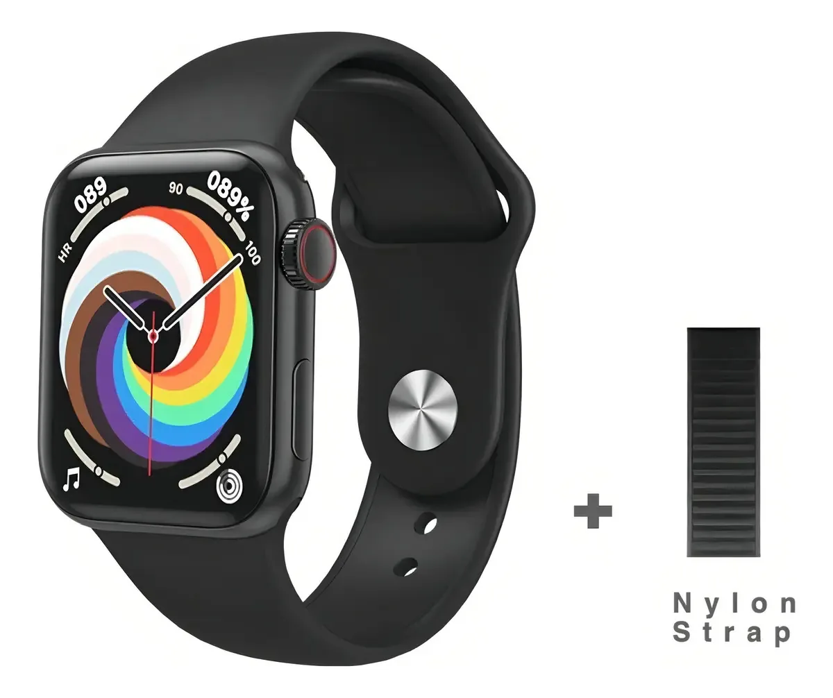 Hw19 Smartwatch Iwo 2021 Black Relógio Português