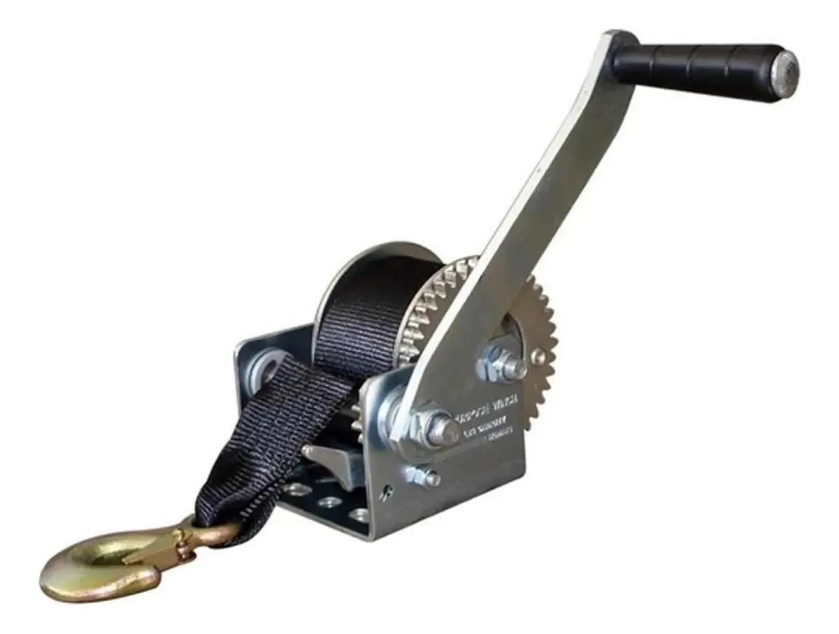 Guincho Manual Catraca 800 Lbs Carreta Barcos Jet Ski 544kg