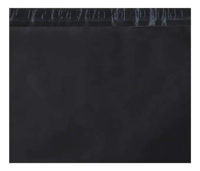 Pct 50 Envelopes Segurança Preto Saco Embalagem 100x70