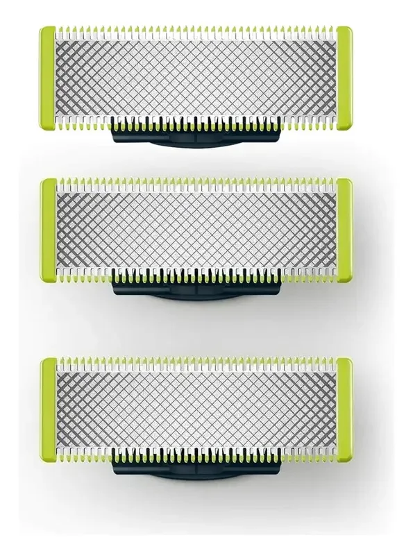 Kit 3x Lâminas Refil One Blade Barbeador Philips Qp210/51