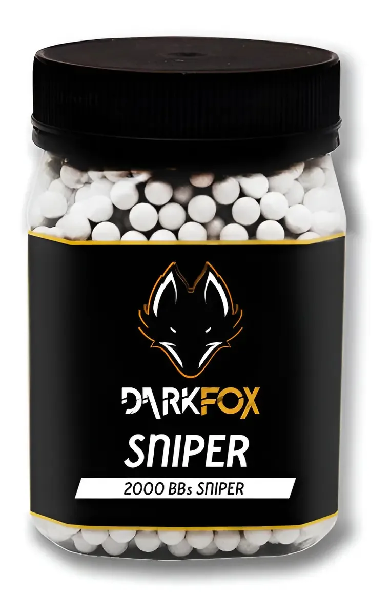 Bbs 0.40 Sniper Airsoft Dark Fox 2000un