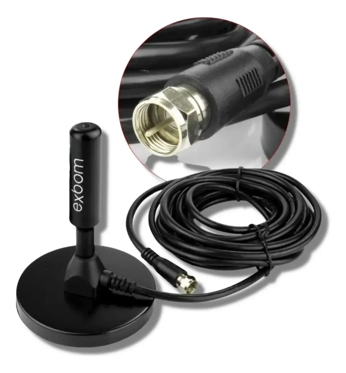 Antena Digital Amplificada Externa Interna - Pra Tv Sinal Hd