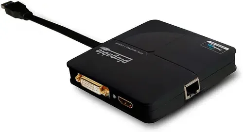 Adaptador Gigabit Ethernet Hdmi Usb 3.0 de cabeça dupla