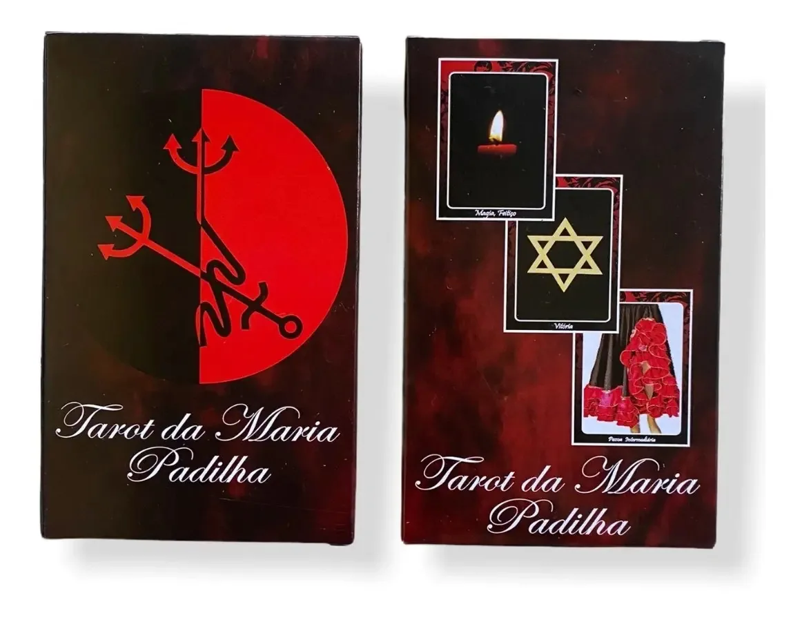 Tarot Baralho Maria Padilha Com 36 Cartas E Manual