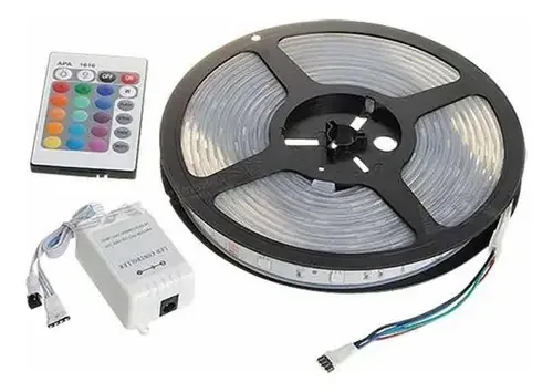 Fita Led Rgb Smd 3528 Siliconada 5 Metros