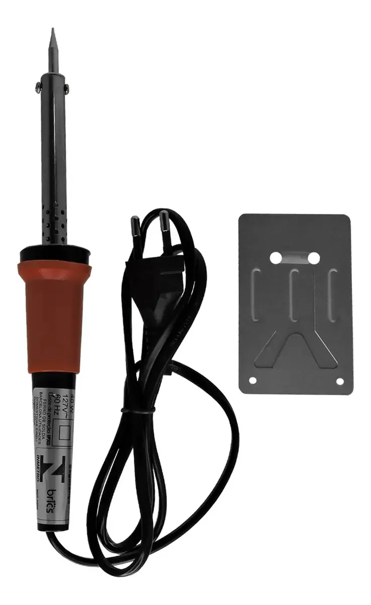 Ferro Solda 40w Profissional Barcelona Com Suporte